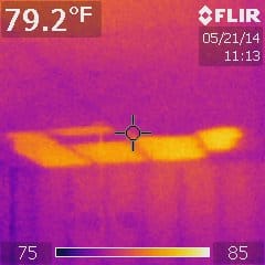 North Liberty Home Missing insulation