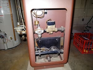 Iowa City Home Inspection 1957 Boiler